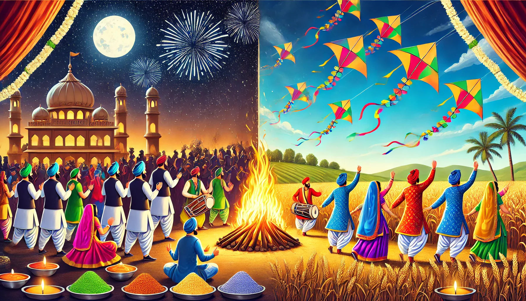 Lohri and Makar Sankranti: A Celebration of Harvest and Traditions in India